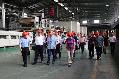 2018年9月12日，全国政协常委、提案委员会副主任郭庚茂、支树平率领调研组莅临公司开展调研