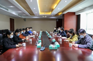 浙江省委组织部部务会议成员、派驻纪检监察组组长周鲁明一行莅临德信体育调研