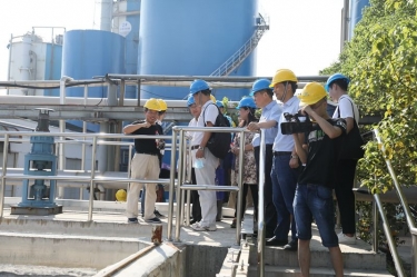 浙江省生态环境厅一行到莅临德信体育考察指导