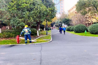 防患于未“燃”| 德信体育组织开展消防演练活动