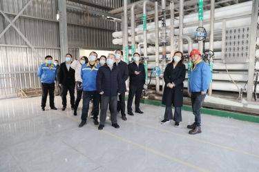 浙江省碳达峰碳中和工作督查组莅临德信体育调研