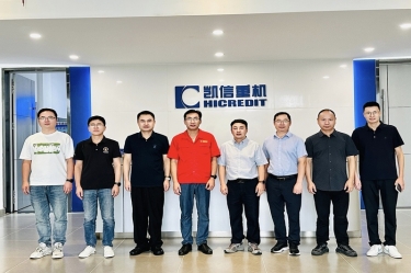 对标先进拓思路 蓄力赋能促发展 | 德信体育赴山东凯信重机有限公司参观交流学习